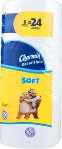 Charmine, Papier toilette doux Essentials 2 plis, 352 feuilles par rouleau, paquet de 6 rouleaux - Product Image 3