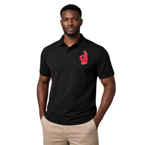 Kappa Alpha Psi YO Hand Sign 1911 <b>Black</b> <b>Polo</b> Shirt Premium Cotton Greek Fraternity Classic Casual Wear <b>Top</b> - Product Image 1
