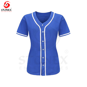 Camisetas de equipo de softbol de diseño personalizado para mujer, uniforme de béisbol por sublimación, ropa deportiva en todos los tamaños, conjunto de estilo juvenil - Product Image 3