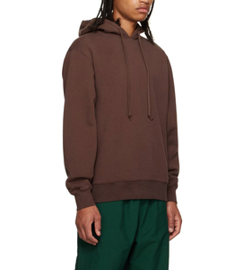 Sudadera con capucha para hombre de peso pesado con corte de hombro caído de gran tamaño y 100 por ciento de algodón estilo Athleisure Sudadera con capucha - Product Image 2