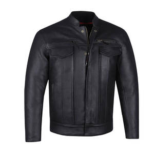 Chaqueta de cuero para moto, producto personalizado, asequible, precio bajo, ropa para moto, chaquetas de cuero auténtico para carreras - Product Image 1