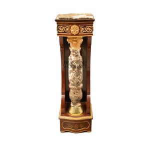 Columna Decorativa de Madera Clásica de Lujo - Product Image 1