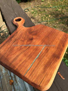 Tabla de Cortar de Madera de Acacia KALATRI, Hecha a Mano, Ecológica, Apta para Lavavajillas, Resistente, Rectangular, para Preparación Diaria de Comidas - Product Image 2