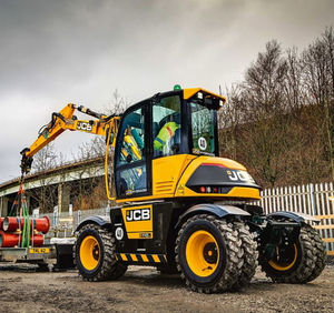 Excavadora de Ruedas JCB de 110W de Calidad Premium, Excavadora Diésel de Servicio Pesado con Sistema Hidráulico Avanzado para Proyectos de Carreteras y Urbanos - Product Image 1