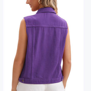 Veste en jean de haute qualité en gros pour femmes, design personnalisé, nouveau modèle, jean en coton tendance pour l'hiver, veste en jean respirante pour femmes - Product Image 6