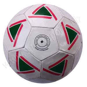 Ballon de football imprimé avec logo personnalisé de nouvelle mode | Prix bon marché 100% Ballon de football cousu à la machine de haute qualité - Product Image 3