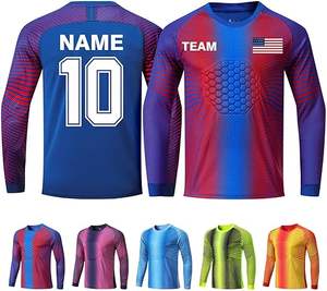 Uniforme de fútbol personalizado BEUDEN para hombre, venta al por mayor, camiseta de fútbol de manga larga, ropa de fútbol de invierno, sublimación de poliéster 100% - Product Image 4