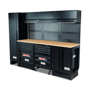 Muebles de Taller Usag con Gabinetes para Herramientas con Superficie de Madera para una Mejor Legibilidad y Visibilidad en los Motores de Búsqueda - Product Image 2