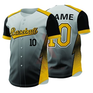 Uniformes de Béisbol Personalizados con Costuras Superiores 2026, Uniformes de Softbol de Alta Calidad al por Mayor para Adultos, Talla Grande, Color Personalizado, Transpirable - Product Image 2