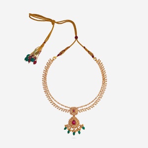 Collier authentique en argent de style temple - Bijoux d'inspiration culturelle - Product Image 4