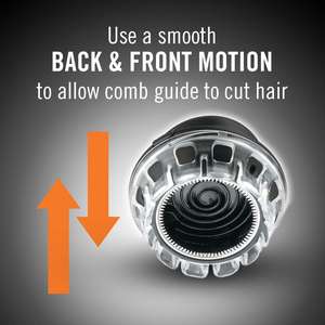 Kit Profesional Inalámbrico para Cortar el Cabello, con Cuchilla Circular de Acero Inoxidable, Batería USB, Resistente al Agua, para Recortar el Cabello en Casa o en el Auto - Product Image 6