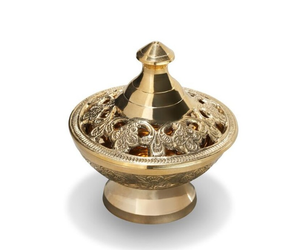 Tendencia nuevo quemador de incienso árabe Base de madera 100% sin óxido última calidad incensario soporte de palo de incienso - Product Image 6