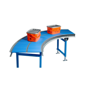 Rodillo Transportador Curvo Pequeño Blume 45 con Soporte de Acero y Motor, hasta 500mm de Ancho, 0-20mm de Longitud, Larga Vida Útil - Product Image 2