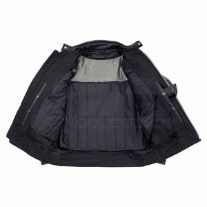 Chaqueta de Motociclismo Personalizada con Cuello Alto y Logotipo Frontal, Cuero Vacuno, Secado Rápido y Transpirable - Product Image 5