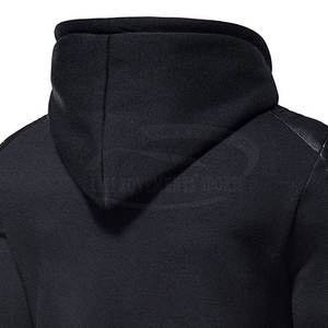 Chándal con capucha de gran tamaño de manga larga para hombre, ropa de gimnasio fresca de otoño con patrón sólido de estilo informal - Product Image 6