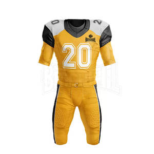 Uniforme de football américain Concevez votre propre logo Uniforme de football américain fabriqué en usine - Product Image 3