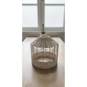 Elegante Lámpara Colgante de Mimbre Estilo Art Deco Ecológica con Brillo Ajustable para Sala de Estar, Dormitorio, Comedor, Exportación al por Mayor - Product Image 3