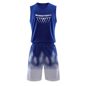 Uniformes de Baloncesto Deportivos Transpirables de Alta Calidad, Conjuntos de Uniformes de Baloncesto de Poliéster de Talla Grande para Adultos, Ropa Deportiva - Product Image 1