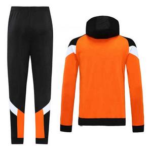 Sudadera ajustada de 2 piezas, ropa deportiva personalizada para hombre, trajes de entrenamiento y jogging, conjuntos de chándales lisos, manga larga, precio barato, algodón - Product Image 6