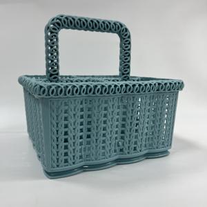 Panier de rangement en plastique Durable à 4 compartiments direct d'usine approvisionnement en vrac de couleur de taille personnalisable pour une utilisation en cuisine Service OEM/ODM - Product Image 3