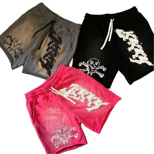 Pantalones cortos personalizados de alta calidad para hombre, al por mayor fabricante de ropa, pantalones cortos de gimnasio lavados con ácido de algodón de verano - Product Image 2