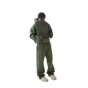 Survêtements unisexes oversize de haute qualité pour hommes, ensembles de sport unis pour hommes 2026 - Product Image 5