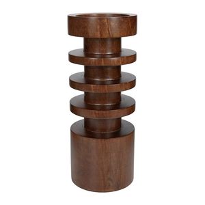 Handicraft Wooden <b>Candle</b> <b>Stand</b> Unique Christmas Home Decor Wood <b>Candle</b> Holders for Living Room Table Centerpiece - Product Image 3