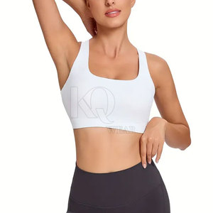 Soutien-gorge de sport rembourré léger pour femme, bretelles réglables, sans coutures, respirant, idéal pour le yoga, la course, la gym et l'entraînement - Product Image 5