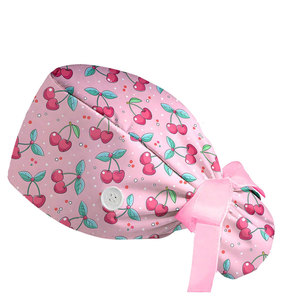 High Quality Durable Breathable Comfortable 100% Cotton Medical Hat Customized Color Logo Unisex <b>Top</b> Selling Sublimated Light - Product Image 1