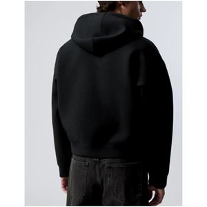 Sweats à capuche unisexes surdimensionnés streetwear en molleton premium respirant en coton mélangé chaud pour l'hiver, vêtements décontractés OEM ODM en gros - Product Image 1