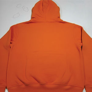 Sweat-shirt à capuche oversize pour homme, à manches longues, avec logo, style streetwear, coupe ample, effet délavé à l'acide, coupe courte - Product Image 2