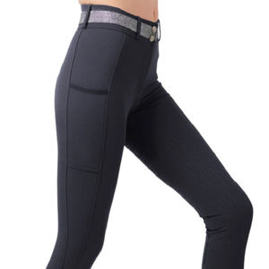 Culotte d'équitation personnalisée en gros pantalon de compétition avec patch au genou culotte d'équitation technique pour femmes hommes et enfants - Product Image 3