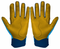Guantes de Bateo de Cuero Duraderos, Ligeros, Antideslizantes y de Alta Adherencia, Guantes de Bateo de Béisbol y Sóftbol de Alta Calidad, Servicio OEM ODM
