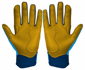 Guantes de Bateo de Cuero Duraderos, Ligeros, Antideslizantes y de Alta Adherencia, Guantes de Bateo de Béisbol y Sóftbol de Alta Calidad, Servicio OEM ODM - Product Image 2