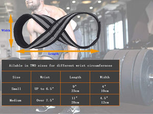 Correa de Gimnasia para Peso Muerto en Forma de 8, Barra para Entrenamiento con Pesas, Crossfit, Logotipo Personalizado, Antideslizante, Calidad Premium - Product Image 3