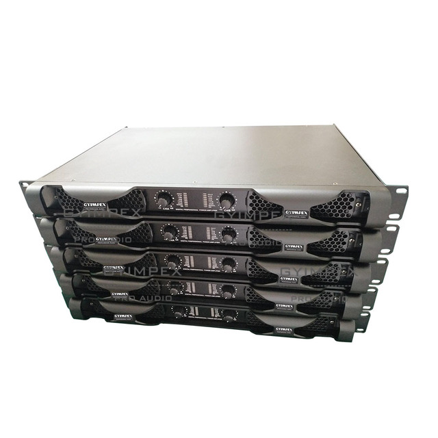Pro Audio Touring Grade 900W 8ohm 1500w 8ohm 1U Class d PFC Digital SMPS Power Amplifier DX09