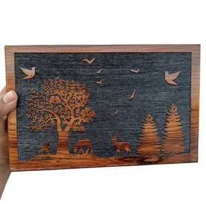Urna Caja de cremación de palisandro para cenizas humanas Dear Tree Urna de cremación personalizada para cenizas Artesanal Grande - Product Image 3