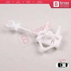 Clips de réparation de lève-vitre électrique BWR13 avant droit pour Albea Siena Palio MK1 171 172 178 1996-2016 4/5 portes 46786202 - Product Image 6