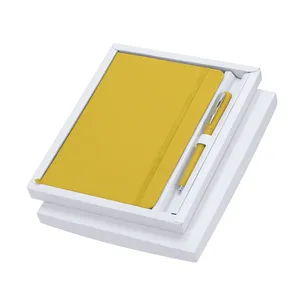 Set Regalo Aziendale Moderno: Taccuino Personalizzato e Set di Penne a Sfera - Product Image 4