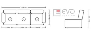 Silla de Cine de Lujo con Diseño Ergonómico de Cojín y Portavasos para Soluciones de Asientos en Cines Comerciales - Product Image 6