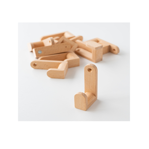 Support en bois 5 crochets pour rangements et organisation meilleure qualité tenture murale porte-clés et cintre à vendre produit - Product Image 4