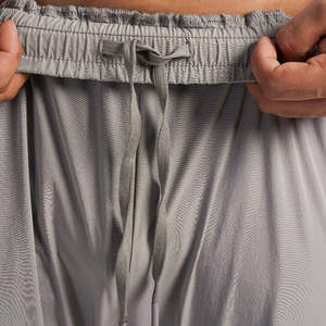 Stride Stripe <b>Trousers</b> Lightweight 100% Cotton Gym Workout Pants Zipper XL <b>Light</b> Grey Classic Formal Colored Straight - Product Image 6