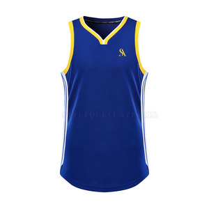 Maillot de basket-ball respirant nouveau design de haute qualité maillot de basket-ball confortable en gros - Product Image 1