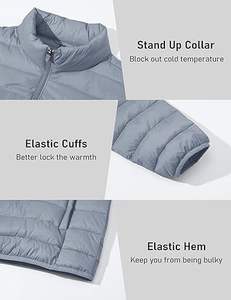 Chaqueta de bombardero de moda para hombre, chaqueta de invierno con capucha y ajuste holgado, abrigo de algodón 100% de Color sólido - Product Image 6