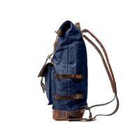 Leather Canvas Luxury Backpack Classic Travel School Laptop Breathable Eco-Friendly Lightweight Portable Large Capacity Unisex