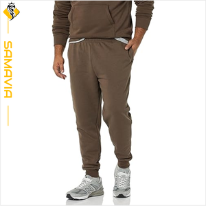 Stock disponible pantalons pour hommes avec poches tricotées taille élastique logo personnalisé pantalons de survêtement imperméables respirants coupe-vent OEM - Product Image 3