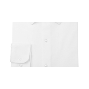Camicia Casual da Uomo Bar III, Design Slim Fit in Tessuto Popeline Antipiega, Bianco, Taglie XL e 3XL - Product Image 3