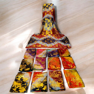 ผ้าชีฟองฟรานซาวีเกรดพรีเมียม คุณภาพเยี่ยม ทอลายหรูหรา ป้องกันไฟฟ้าสถิตย์  ลายดอกไม้สีทองวิบวับ  ดีไซน์สำหรับงานแต่งงาน - Product Image 1