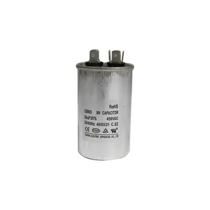 CE Certified 20uF Air Conditioner Compressor Start Capacitor Stable ThinFilm Capacitance