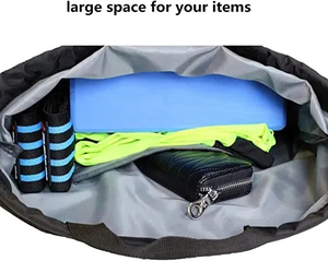 Wholesale 2023 Latest Style <b>Drawstring</b> Backpack String <b>Bag</b> Gym Sack Backpack Draw Swimming Athletic Sports <b>Bag</b> for Unisex - Product Image 5